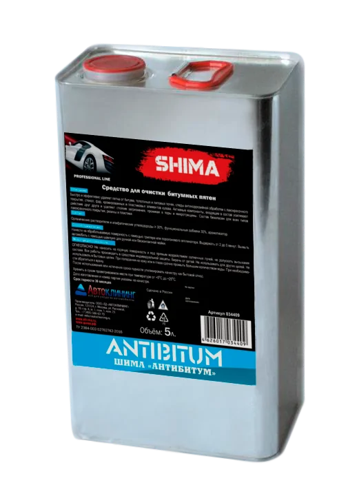 Концентрат для очистки битумных пятен SHIMA Antibitum