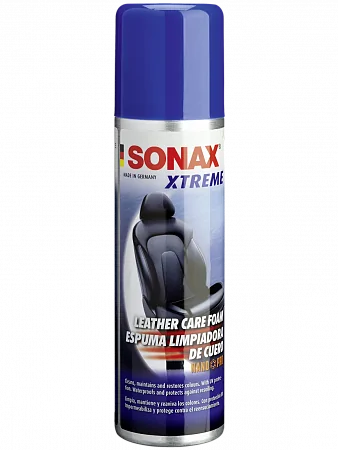 SONAX XTREME Leather care foam NanoPro Пенный очиститель кожи NanoPro