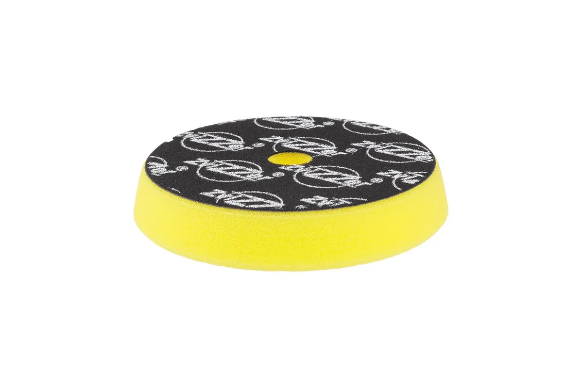 Желтый мягкий антиголограмный полировальный круг TRAPEZ