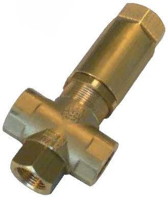 Предохранительный клапан MR401, 2 входных отверстия, 275bar, 24 l/min, вход-3/8внут, выход-3/8внут MTM