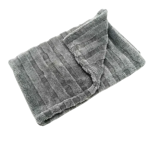 Микрофибра Гибрид для сушки 50х80 1200gsm серая Duplex Hybrid XL Drying Towel