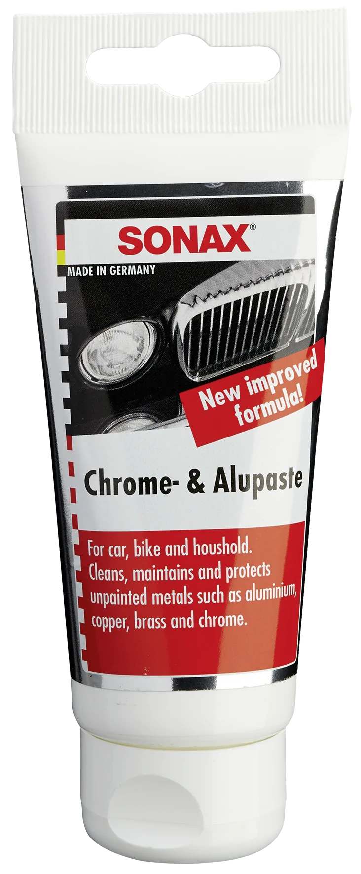 SONAX Chrome & alupaste Паста для хрома и алюминия