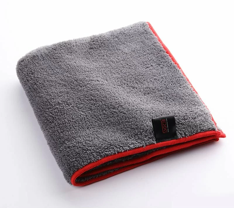 SGCB Microfiber Plush Towel микрофибра с оверлоком для полировки 40*40см 600 г/м2