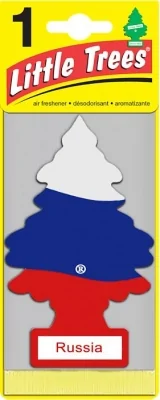 Ароматизатор Елочка Little Trees Russian Flag
