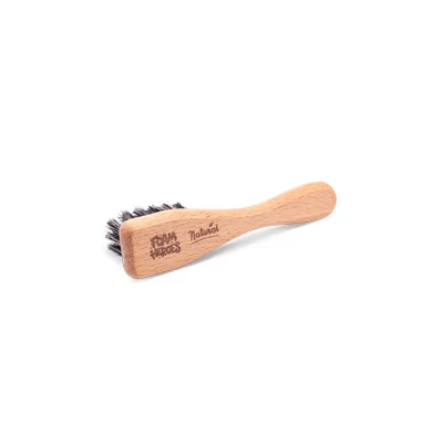 Щетка для очистки кожи Natural Boars Hair Brush 118x29мм