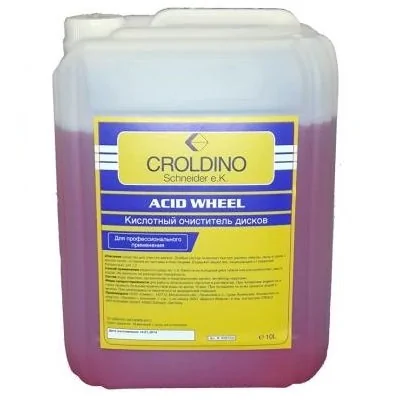 CROLDINO Acid Wheel кислотный очиститель дисков 10л