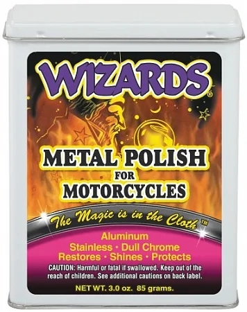 Metal Polish for motorcycles Полировальная вата для мотоциклов WIZARDS