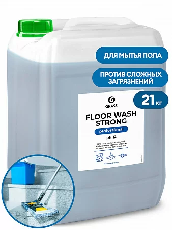 Щелочное средство для мытья пола Floor wash strong