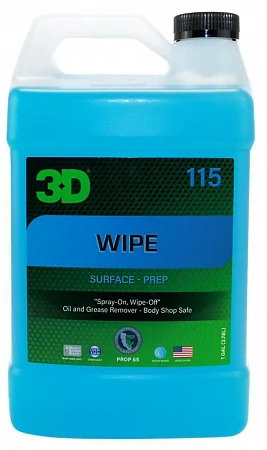 3D Wipe - сильный очиститель, обезжириватель