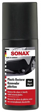 SONAX Plastic restorer black Восстановитель черного пластика
