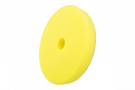 Желтый мягкий антиголограмный полировальный круг TRAPEZ 