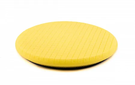 Полировальный круг поролон Желтый финишный Foam Cross-Cut Yellow Finishing