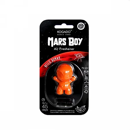 Ароматизатор полимерный Kogado Mars Boy на кондиционер White Musk