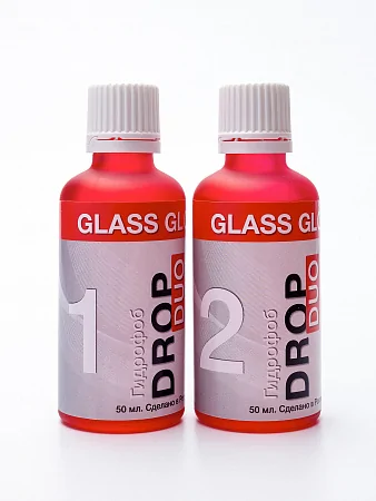 Glass Gloss Двухкомпонентный гидрофоб Drop DUO