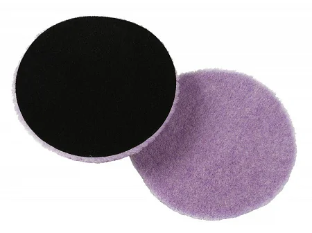 Purple Wool Pad полировальный диск меховой коротко стриженный 6мм