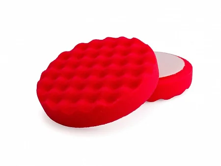COOLSHINE КРАСНЫЙ мягкий полировальный круг RED Waffle Polish