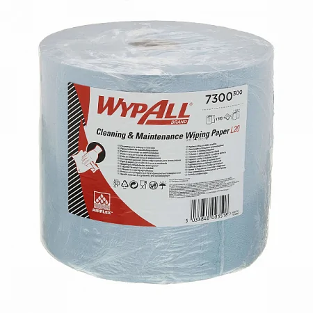 Протирочный материал в рулонах WypAll L20 двухслойный KC7300