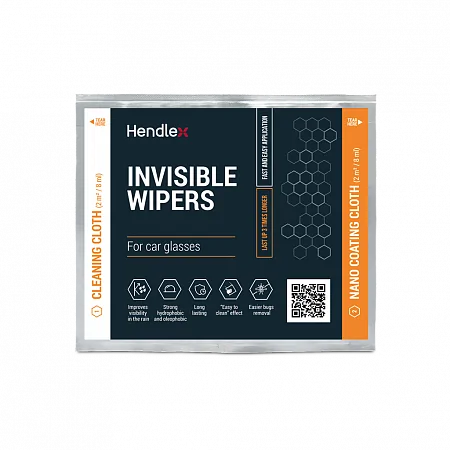 Набор салфеток &quot;антидождь&quot; HENDLEX Invisible wipers SET 2x8ml