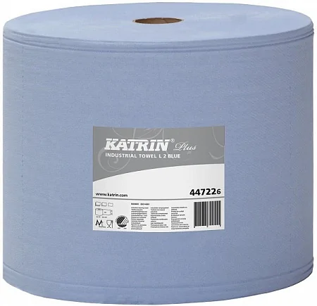 Katrin Plus L 2 BLUE бумажный протирочный материал