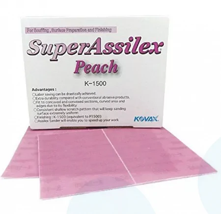 Матирующий лист Superassilex Peach K1500 170*130mm