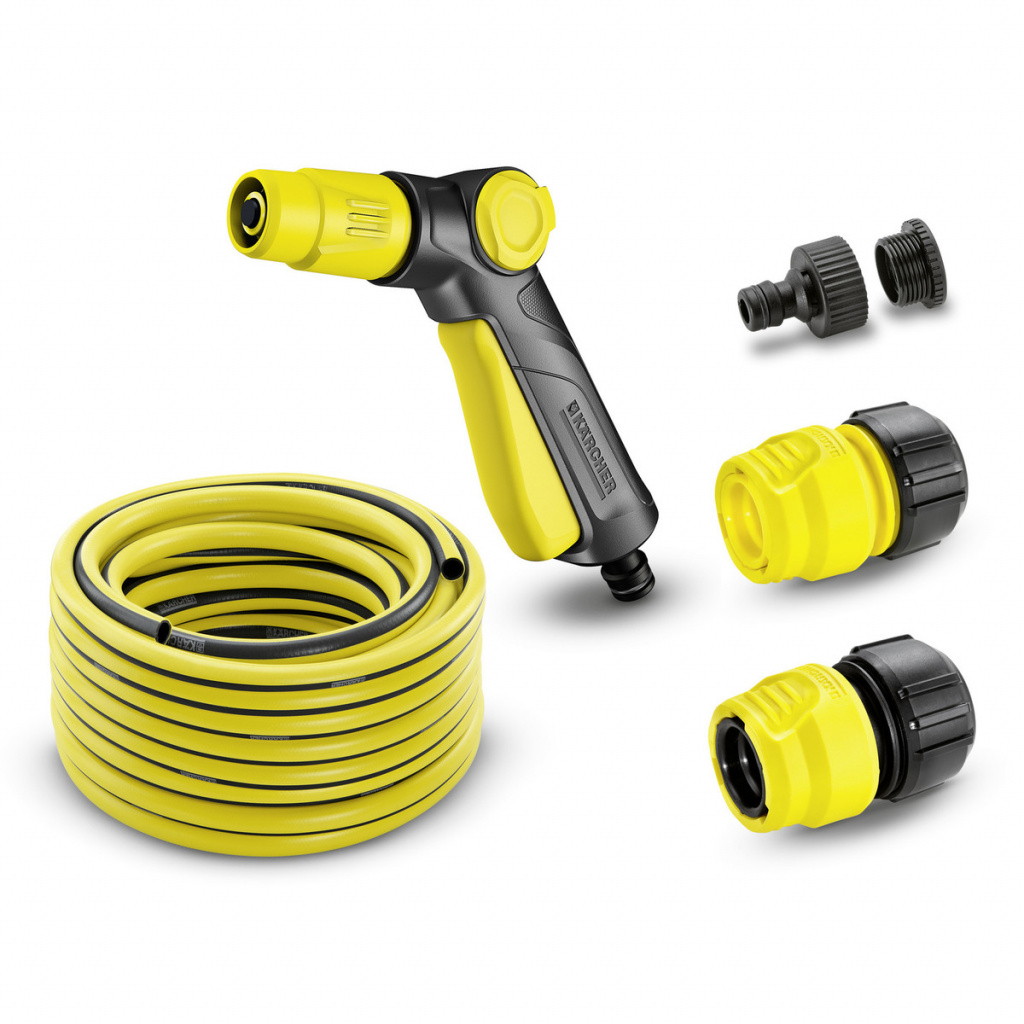 Шланг Karcher 1/2. Шланг PRIMOFLEX 1/2", 50м Karcher 2.645-139. Коннектор 1/2" (2.645-015.0) Karcher. Набор полива Karcher 2.645-288.0.