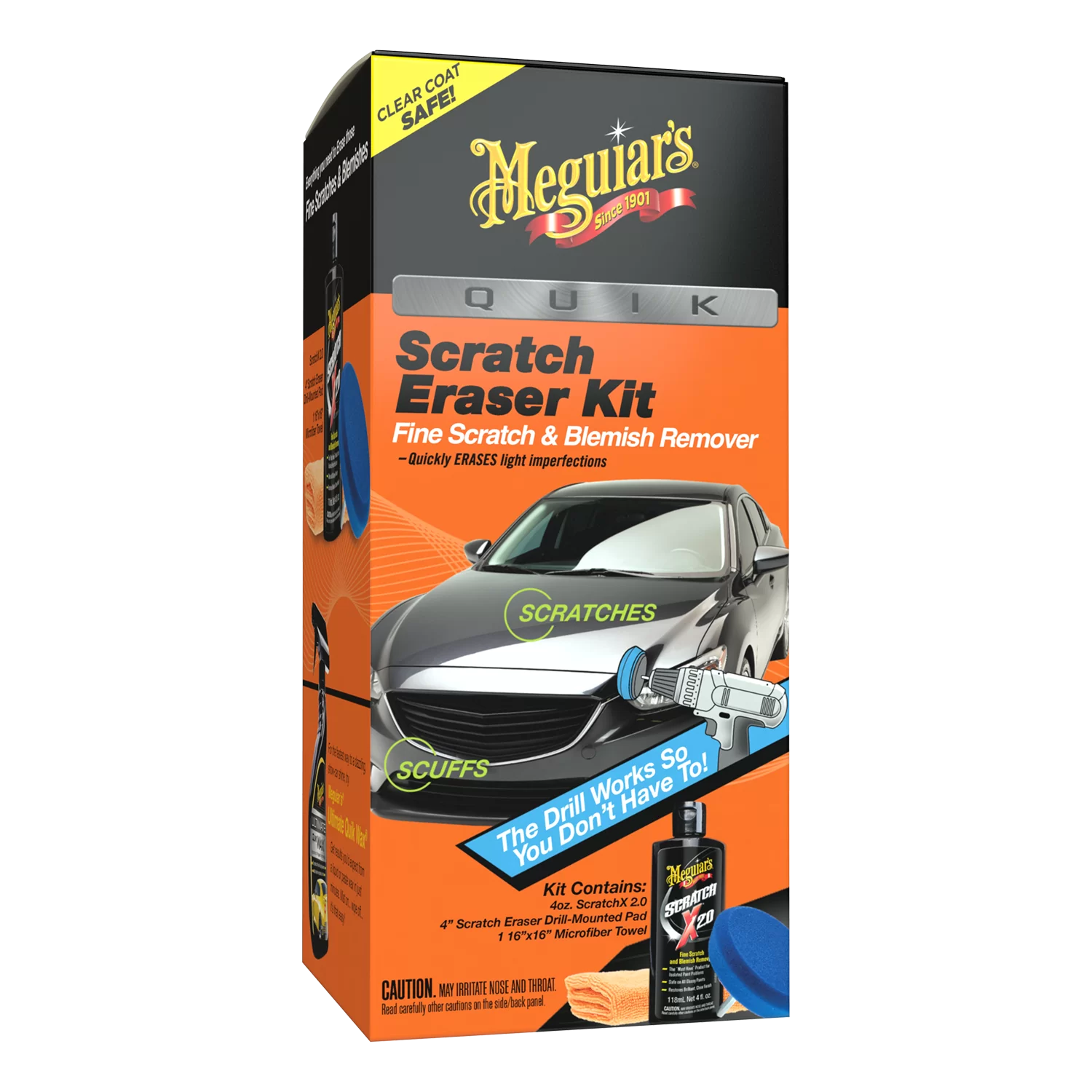 Набор для удаления царапин Quik Scratch Eraser Kit