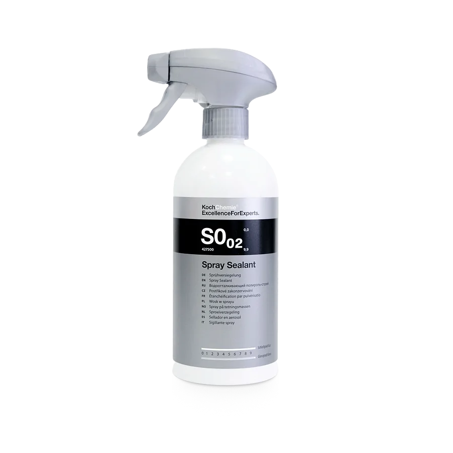 Spray Sealant S0.02 - Водоотталкивающий полироль-спрей для зеркальной полировки лакокрасочных поверхностей 427500