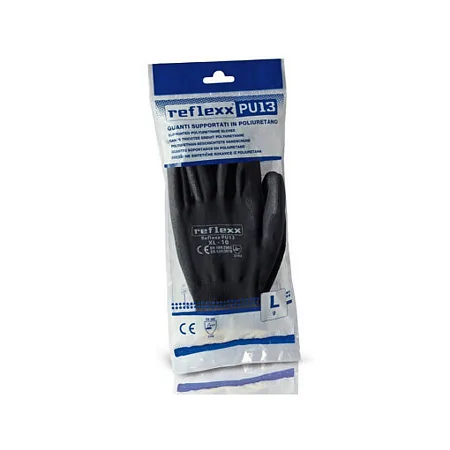 Многоразовые защитные перчатки полиуретановые 24 см. Reflexx 1 пара
